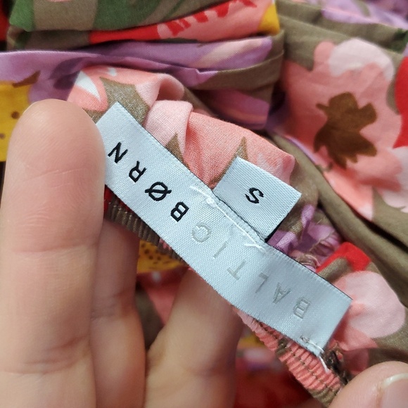 Baltic Born Rosalee Pink and Orange Floral Maxi Dress - Picture 8 of 11